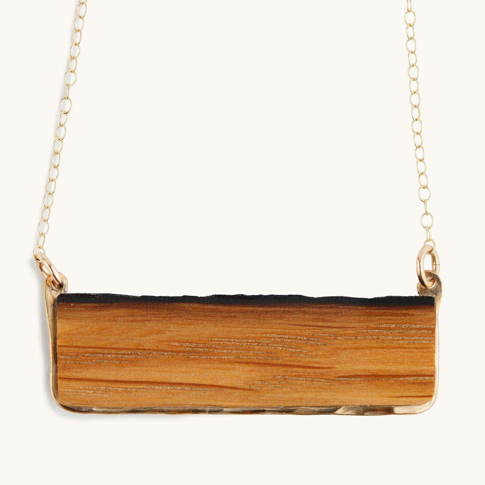 N106G Horizontal Bar Necklace 14K Gold-Fill