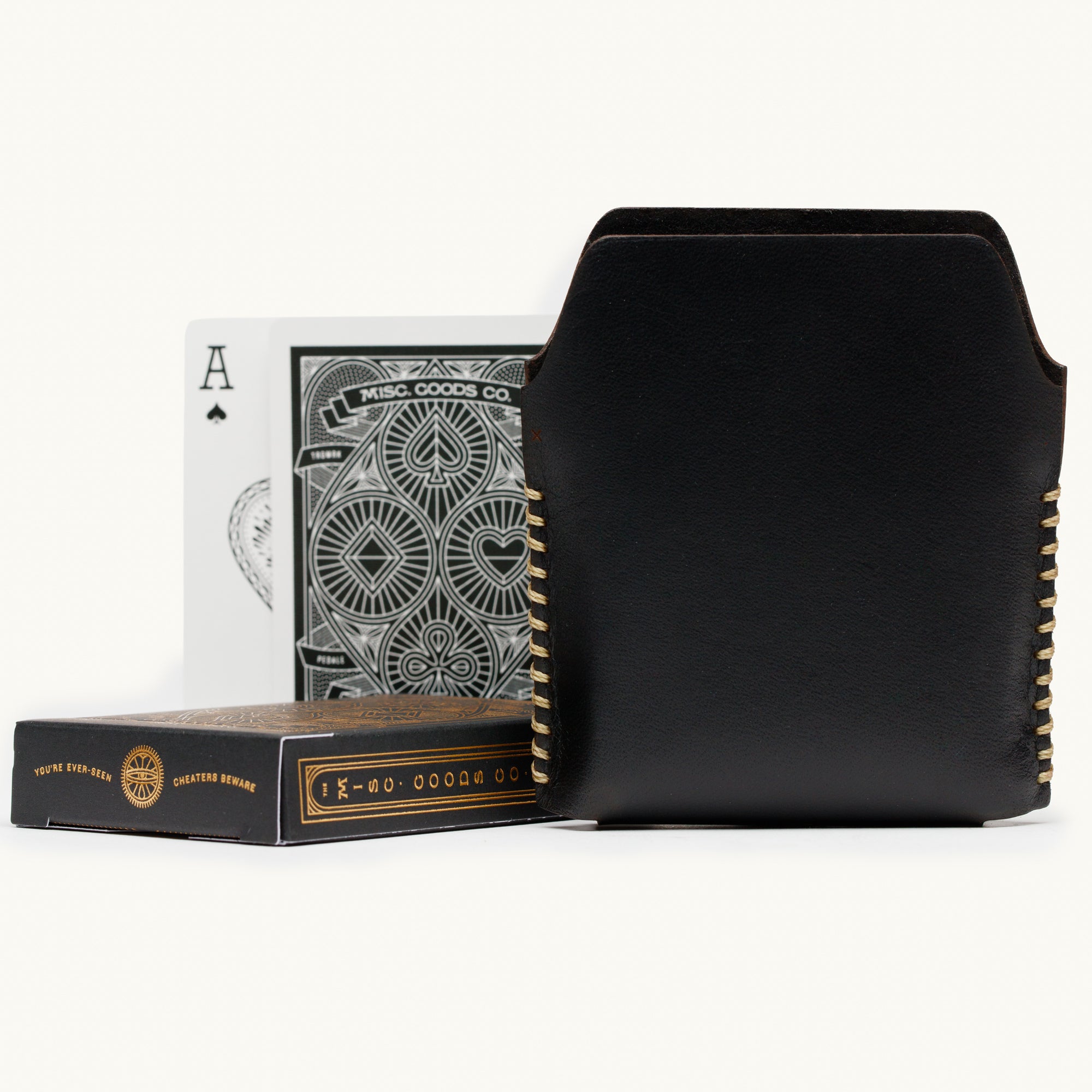 Leather Playing Card Case