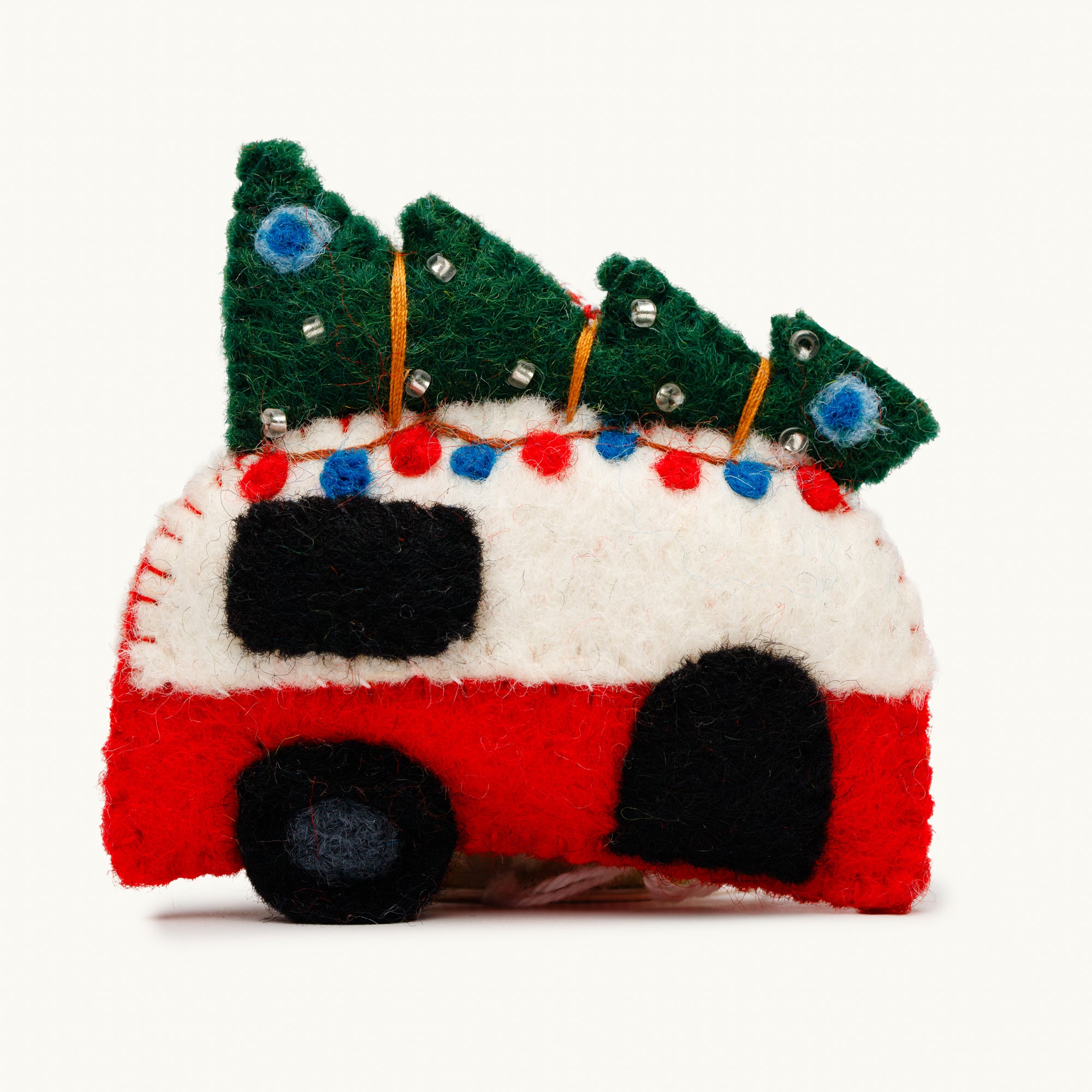 Camper Wool Ornament