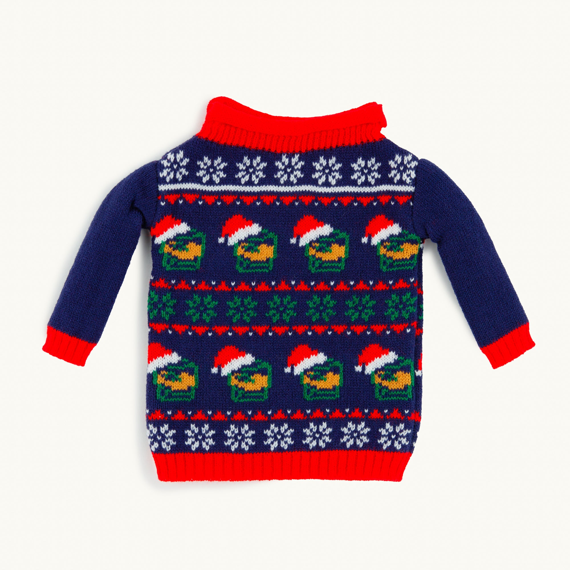 Bourbon Bottle Christmas Sweater