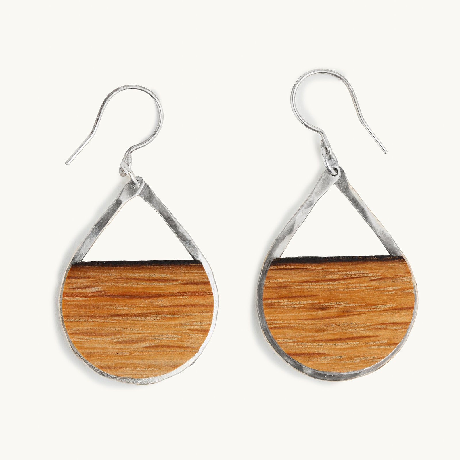 E111S Teardrop Earring Sterling Silver