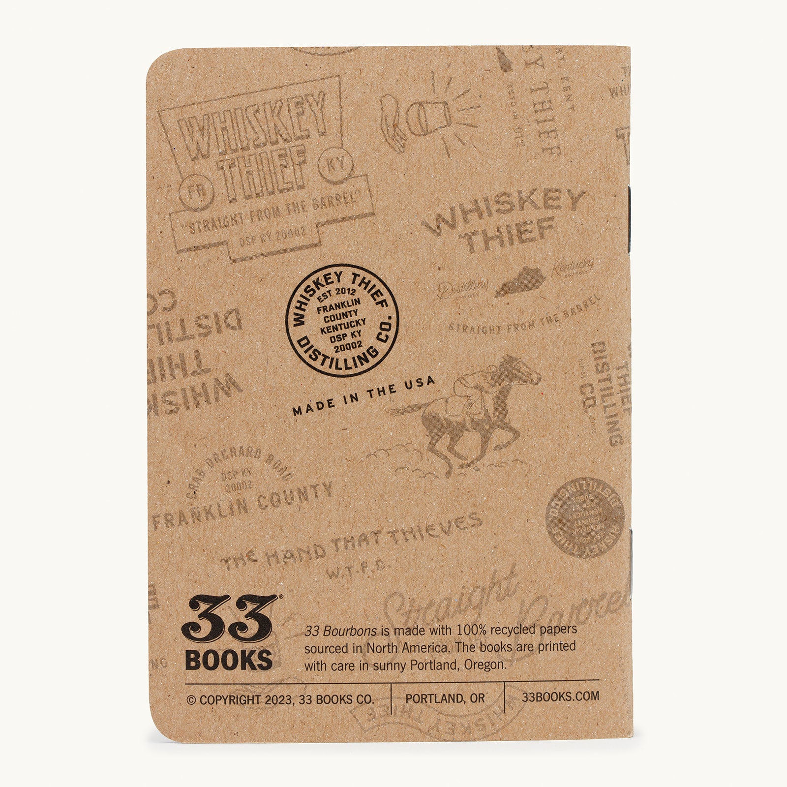 Whiskey Thief Bourbon Tasting Journal