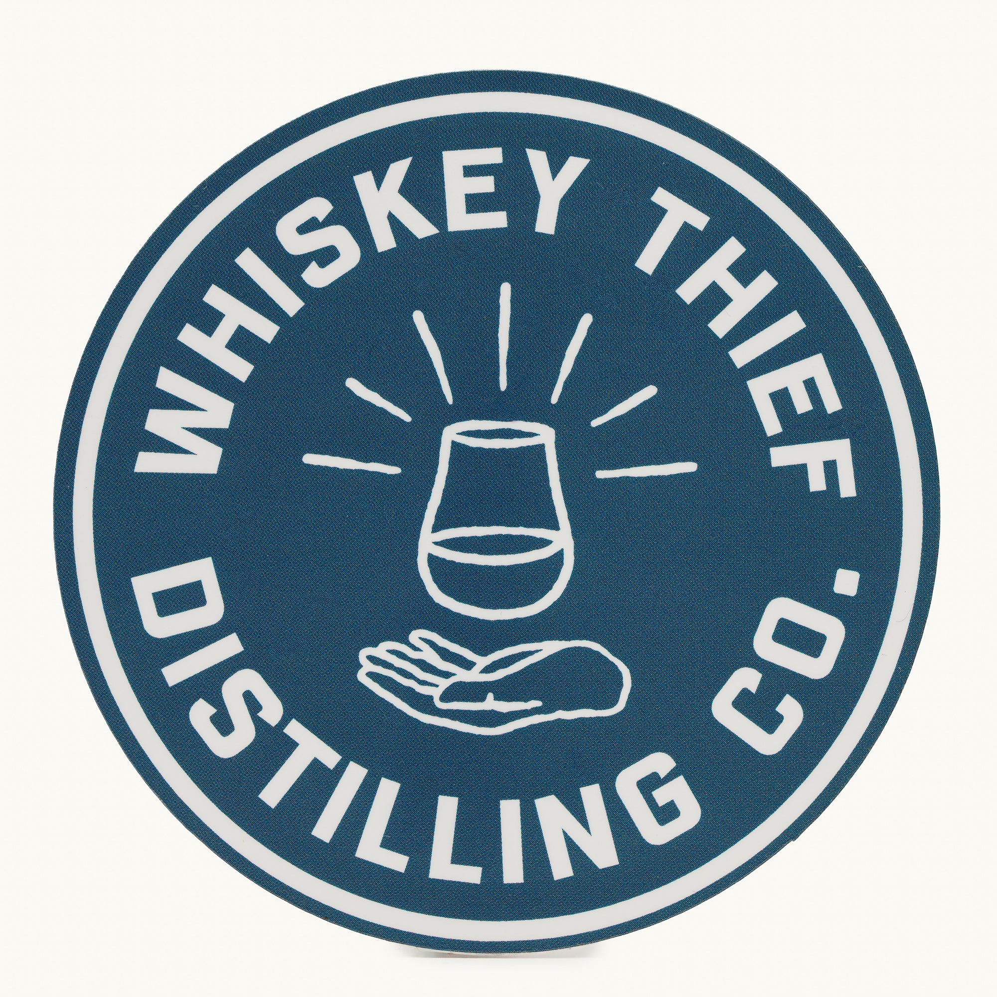 Whiskey Thief Circle Sticker