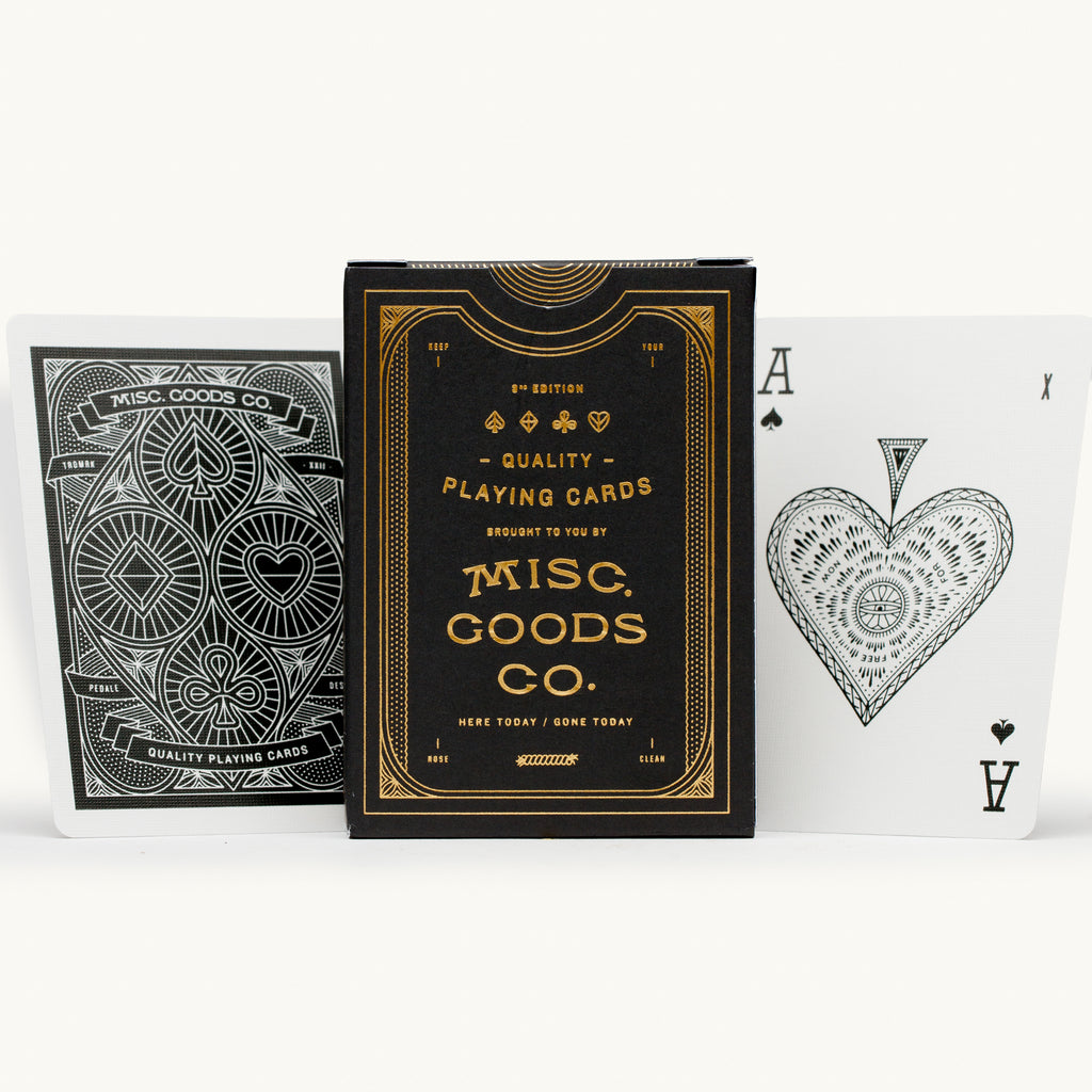 Leather Playing Card Case