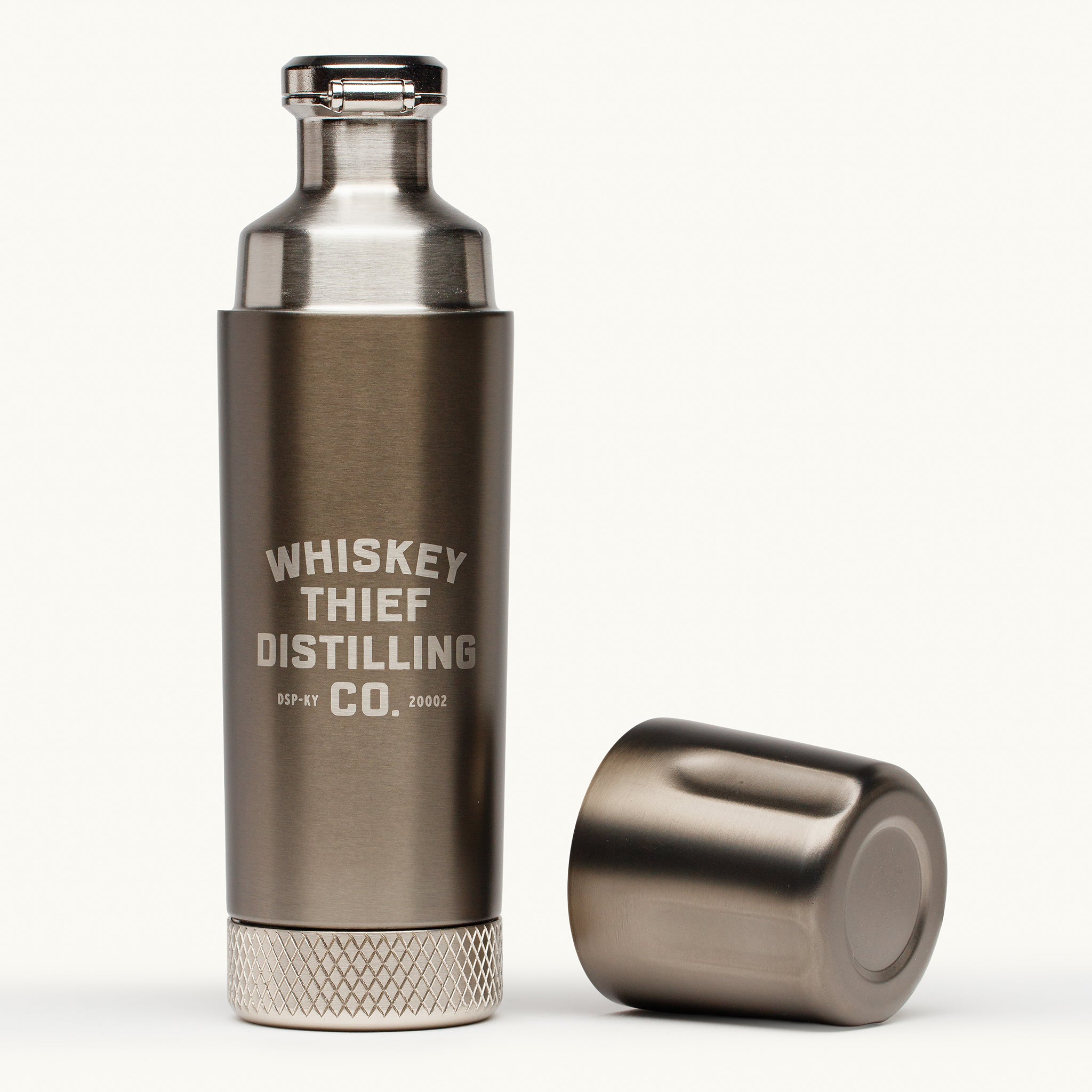 Whiskey Thief Torch™ Flask 9oz Flip Lid
