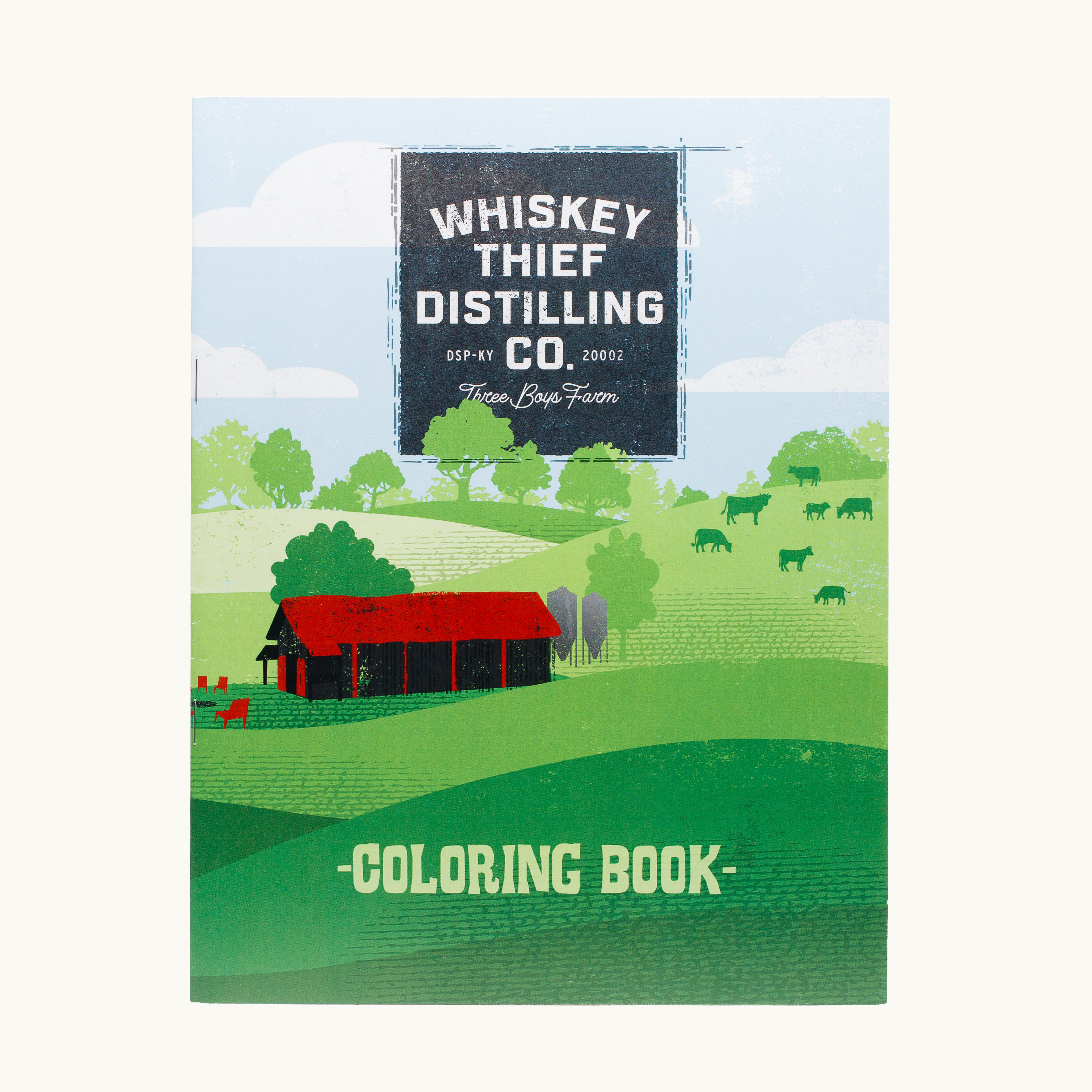 Whiskey Thief Coloring Book