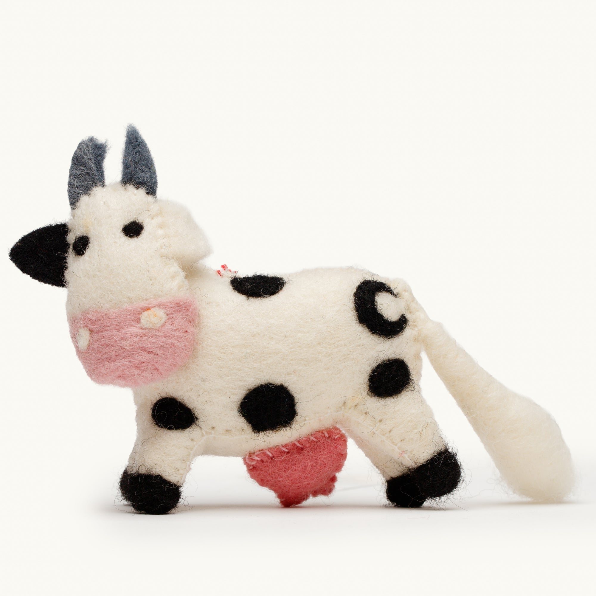 Cow Wool Ornament