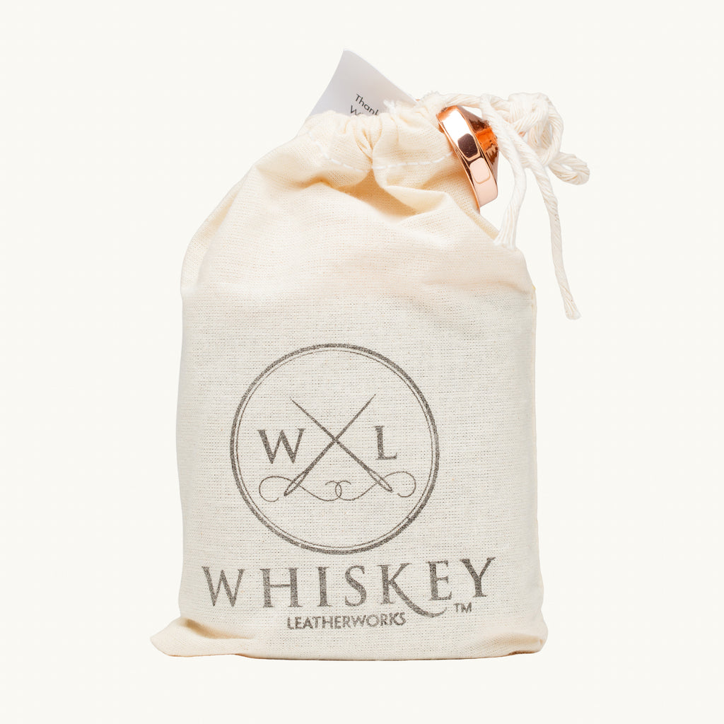 Whiskey Thief Leather Copper Flasks