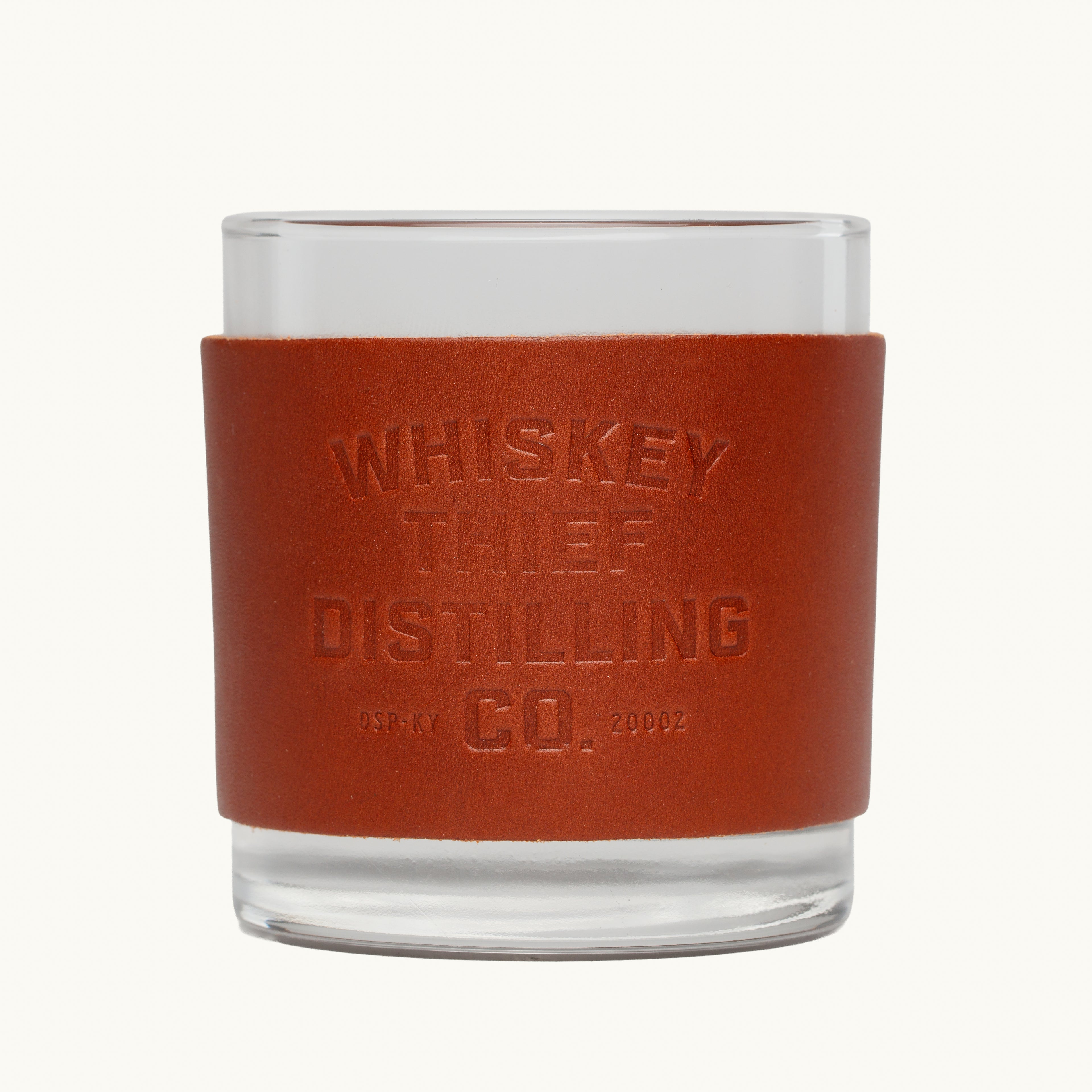 Whiskey Thief Leather Rocks Glass