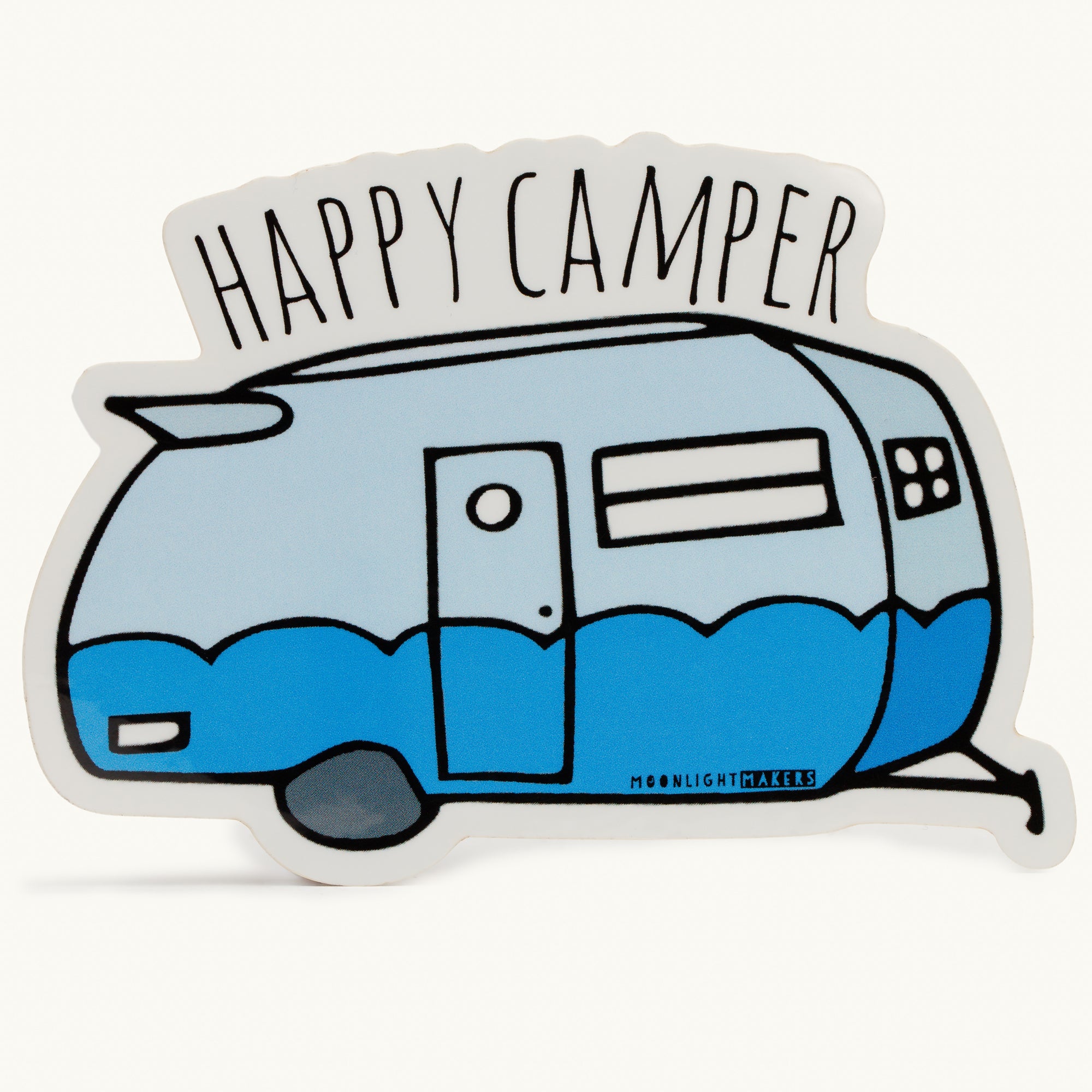 Happy Camper Sticker