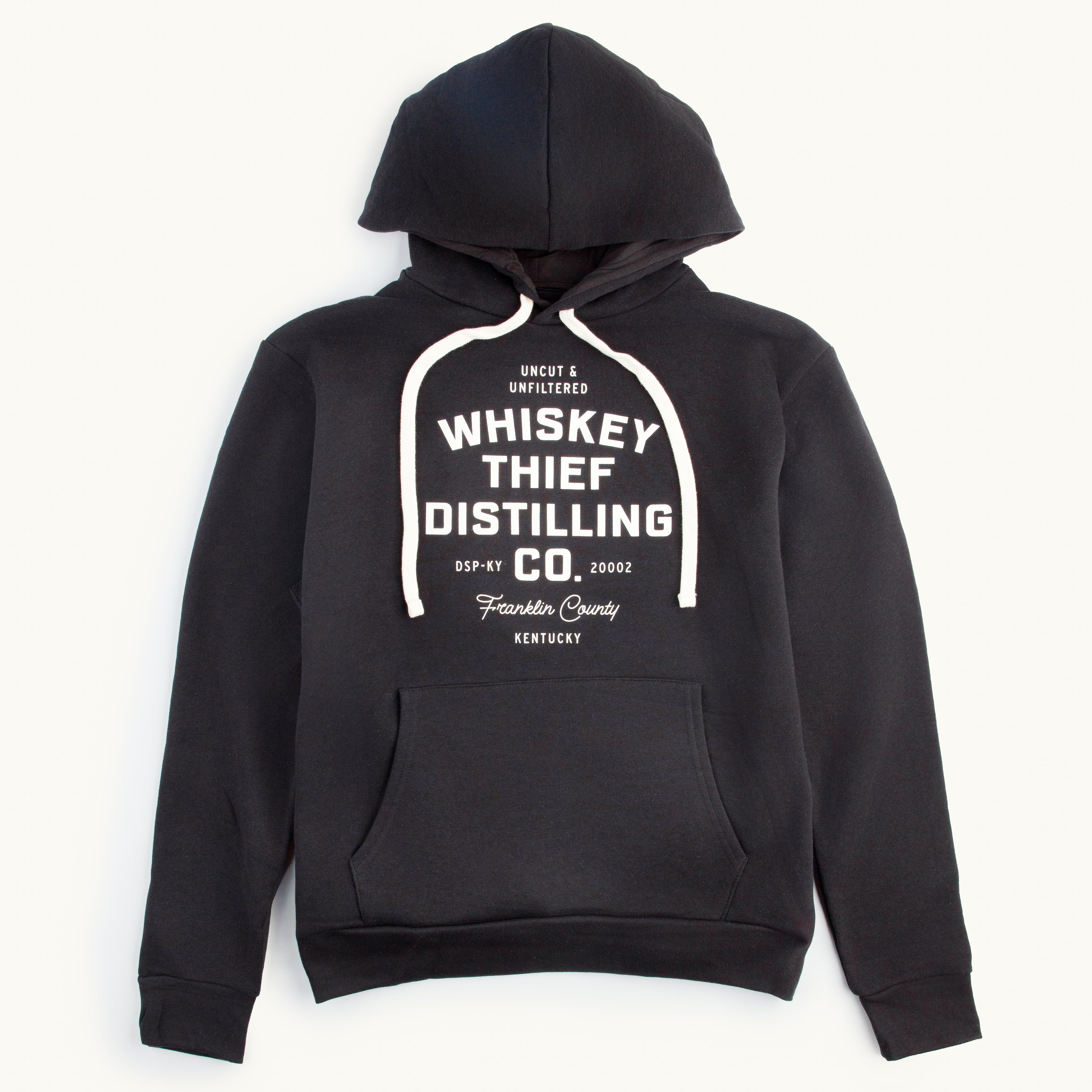 Whiskey Thief Hooded Sweatshirt - Black