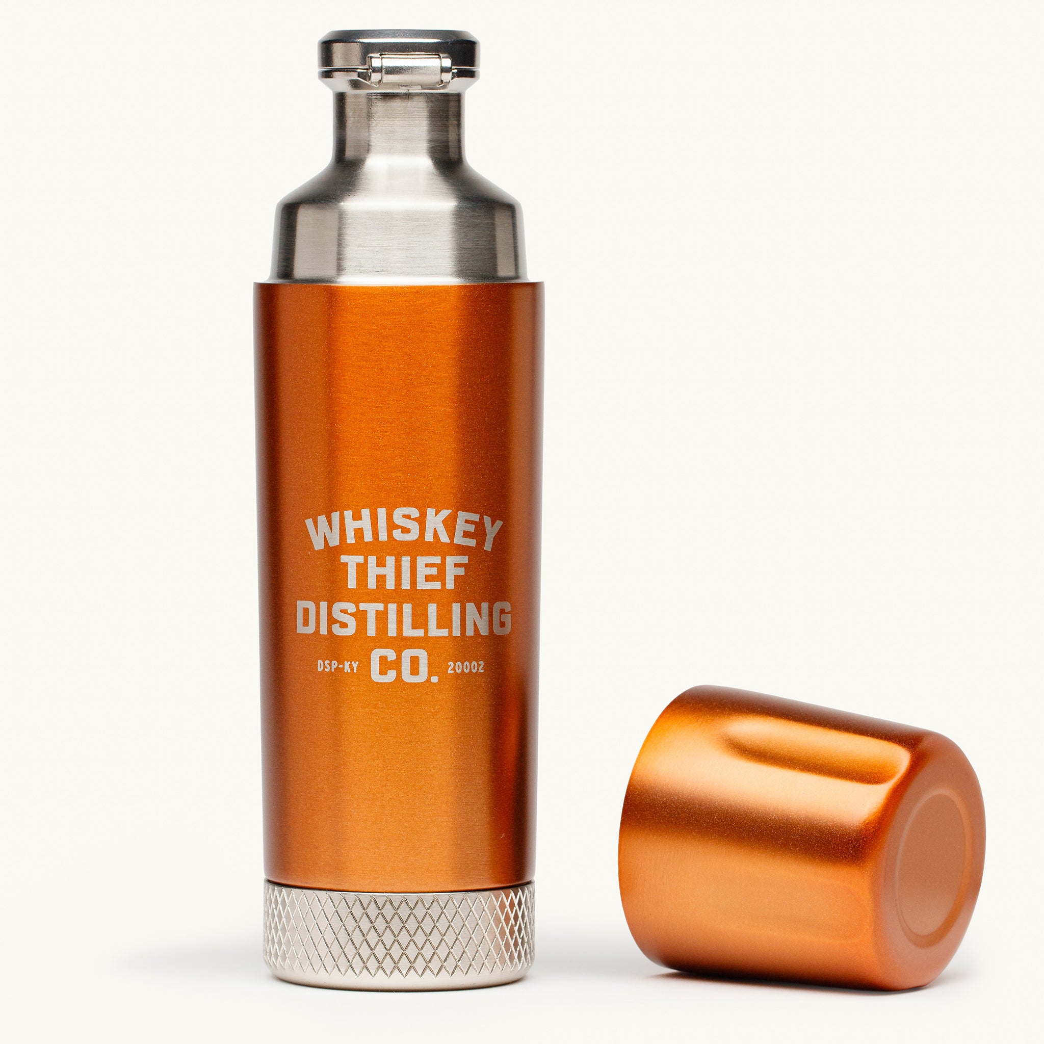 Whiskey Thief Torch™ Flask 9oz Flip Lid
