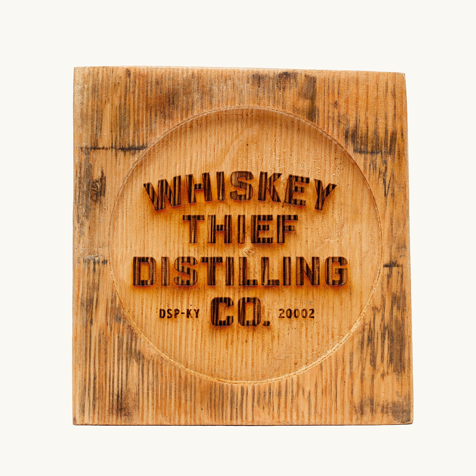 Whiskey Thief Barrel Stave Coasters
