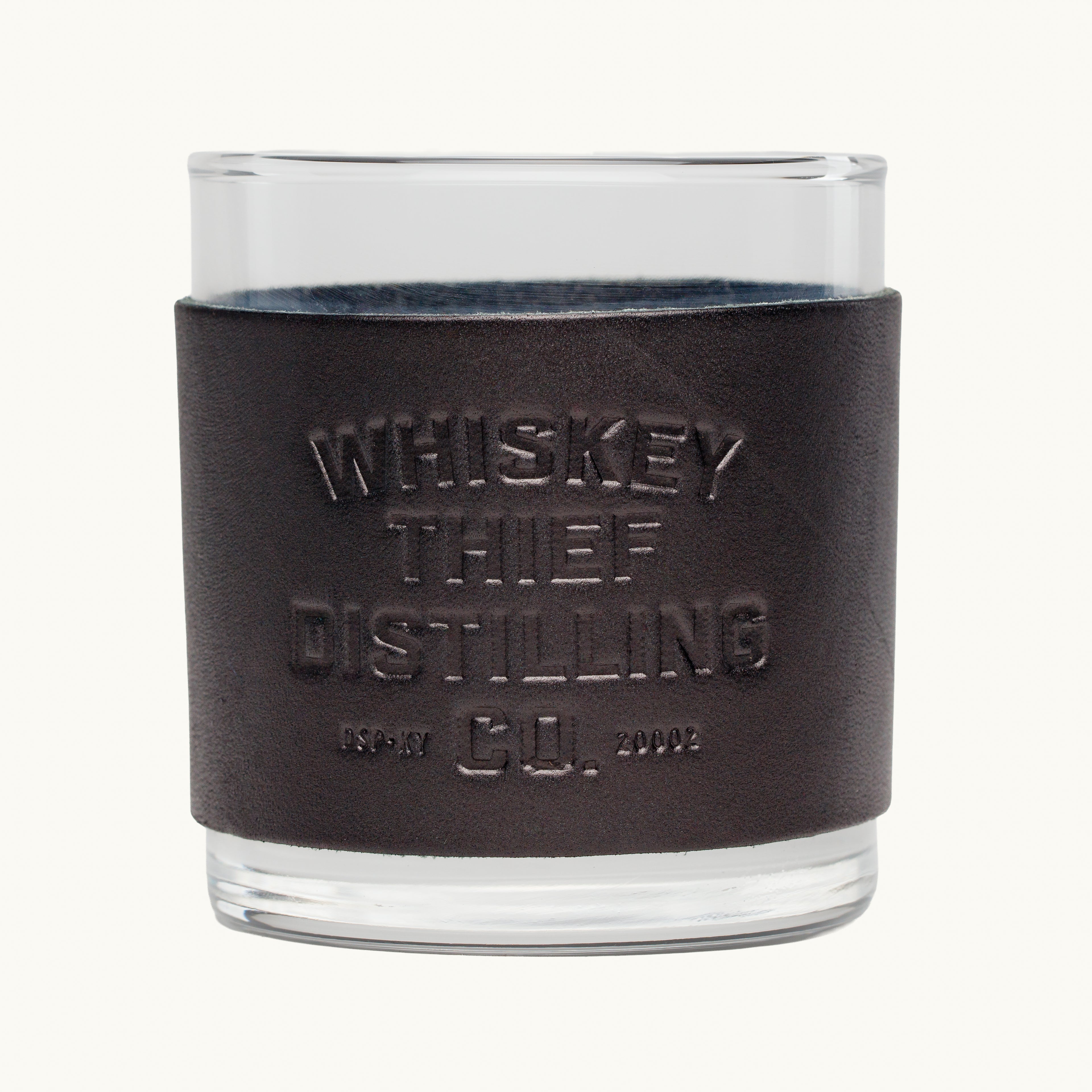 Whiskey Thief Leather Rocks Glass